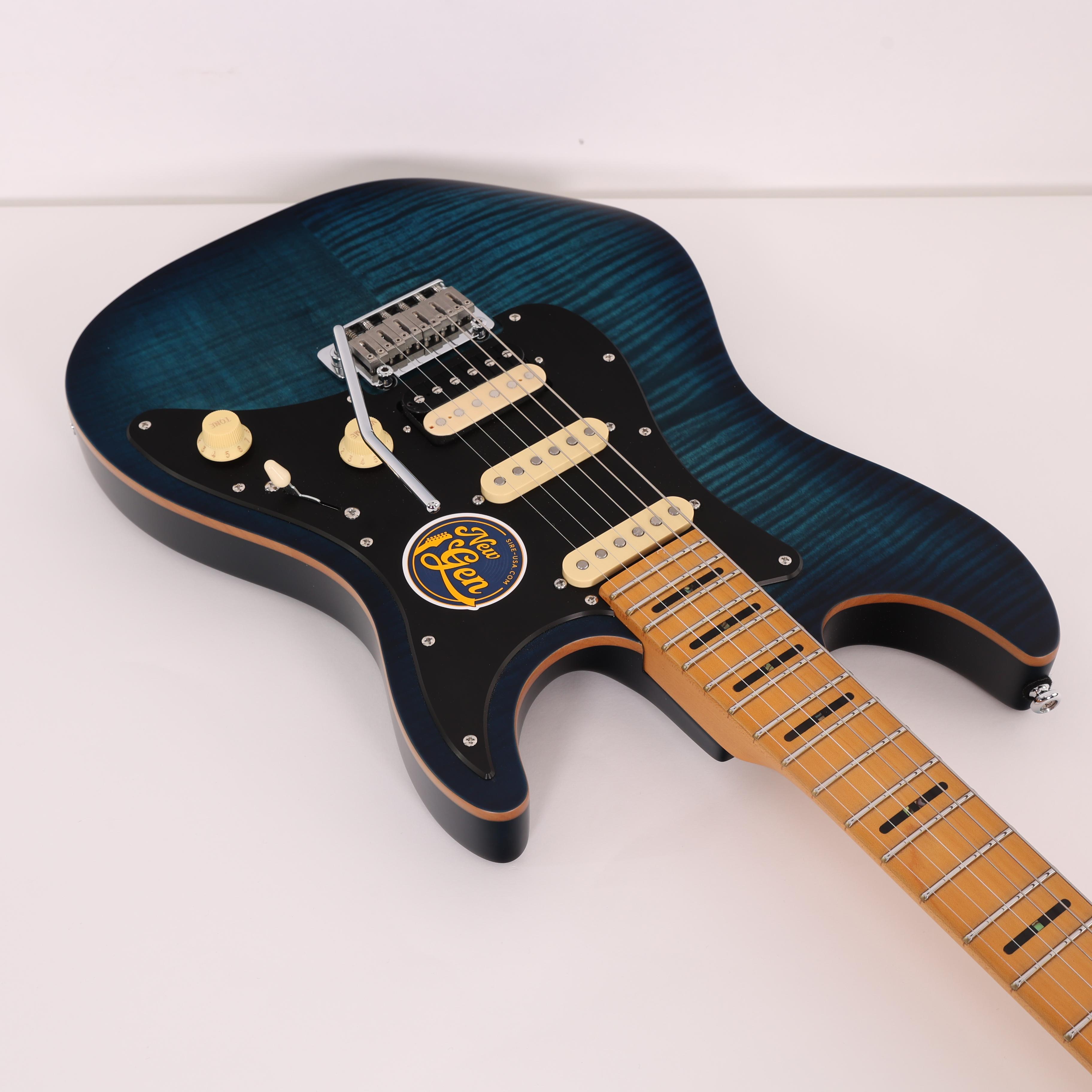 Sire Larry Carlton S7 FM New Gen Electric Guitar in Transparent
